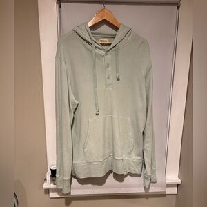 Rare Todd Snyder Surf Terry Baja Hoodie- Pale Mint